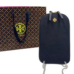 Tory Burch Emerson Phone Crossbody in Tory Navy